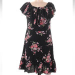 Jill Stuart Jill  Floral Print Off The Shoulder Cocktail Party Dress Size 8 M NWT Photo 4