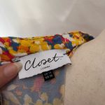 Closet London Dropwaist Dress 10 Cottagecore Boho Floral High Neck Floral Retro Yellow Photo 9