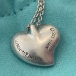 Tiffany & Co. Vintage Full Heart Elsa Peretti 925 Spain Necklace Photo 12