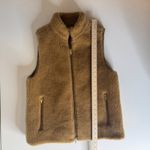 J.Crew ‎ Teddy Fleece Excursion Vest Sz M Full Zip Pockets Sleeveless Comfort Photo 12