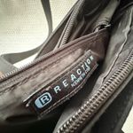 Kenneth Cole  Reaction Y2K Black Nylon Front Flap Pocket Square Shoulder Tote Bag Photo 8