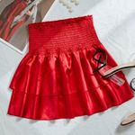 SheIn NWT Satin Skirt Photo 0