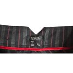 XOXO Vtg Y2K Juniors Black Striped Long Dressy Bermuda Shorts w/ Stretch Sz 5/6 Photo 5