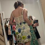 Katie May Man Whisperer Dress white Paisley Lace Bodice Mini Photo 6