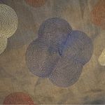 Vintage 90s LagenLook Art to Wear Abstract Embroidered Coat Jacket Gray Size M Photo 7