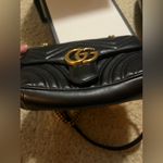 Gucci  Marmont Black & Gold Bag Photo 2