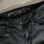 American Eagle  Outfitters Distressed Jegging Jeans | Faded Black/Grey | 0 Reg Photo 4