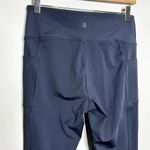 Marika Navy Blue Capri Athletic Leggings Size M Photo 3