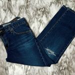 AG Adriano Goldschmied Adriano Goldschmied Sz 32R Distressed Knees Medium Wash Denim Blue Jean Normcore Photo 6