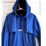 OSTOO Blue Lightweight Anorak Hoodie Windbreaker Jacket Women's Size L Size L Photo 2