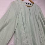 Lands' End Lands’ End Womans Eyelet Keyhole Tunic Top Size Medium Photo 2