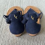 Koolaburra by Ugg  Navy Blue Mesh Perforated Suede Wedge Sandals Sz 9.5 Photo 2