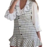 ZARA  Blue Mini LongSleeve Dress(Size Small) Photo 0