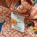 Ulla Johnson Ashlyn Printed Silk Blouse Cherry Blossom Photo 13