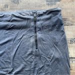 POL  Womens Grey Sleeveless Tube Top With Zippers Size Medium Photo 1