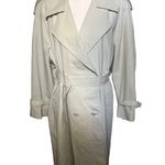 London Fog Vintage  Trench Coat Cream 14P Deadstock NWT Photo 0
