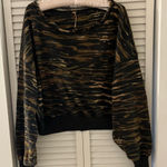 Free People  Striped Sweatshirt Photo 0