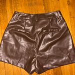 HELLO MOLLY CHAMPAGNE AT MIDNIGHT FAUX LEATHER SET BROWN Size M Photo 5