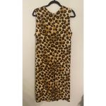 Charter Club  Surplice Faux‎ Wrap Cheetah Dress 14/16 Baddie Mobwife Sexy Glam Photo 1