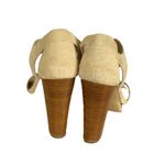 MICHAEL Michael Kors Womens Berkley Tan Dress Sandals SIZE 7 Medium Suede Photo 4