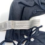 Hollister Black Scoop Lace-up Tie Sides Bikini Top Photo 6