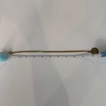 Eastern Orthodox Cross Medal Jesus Goldtone Pendant with Chain Gold Photo 2