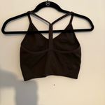 Set Active  Espresso Sculpflex Ribbed Sports Bra Photo 3
