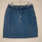 Eddie Bauer  vintage denim mini skirt 12 Photo 0