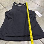 Athleta NWT  Maldives High Neck Tankini | Black | 40B/C swimsuit built in bra Photo 8