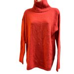 Something Navy  Womens turtleneck sweater Sz M Photo 2