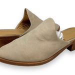 Soludos  Venetian Tan Suede‎ Block Heel Mules Womens 8 Beige Photo 0