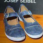 Josef Seibel Fergey 80 ocean (blue) Maryjane premium leather size 37 / 6 Blue Photo 0