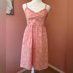 Draper James light pink floral cottagecore softgirl mini 100%cotton Ciara dress Photo 1