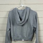 Wildfox  Gray Floral Zip Up Hoodie size XS Photo 5