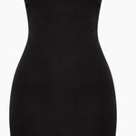 Black Diamante Strapless Dress Size XS Photo 6