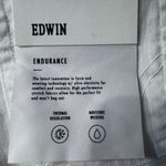 Edwin Bree Brandon Optic White, Endurance edition, size 24, Anthropologie White Photo 7