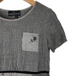 carole little Vintage 90s Patchwork Gingham Print Floral Maxi Dress Women’s 8 Photo 1