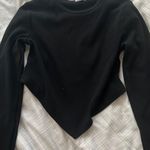 Garage black long sleeve V stomach Photo 0