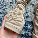 Michael Costello x REVOLVE Franky Mini Dress in Taupe Small Photo 4