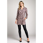 Tuckernuck Brooke Wright Designs for Pink Leopard Long Sleeve Dress XS Photo 7