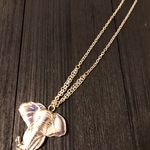 Paparazzi Big Silver Elephant Necklace/ Nature Jungle New 2020 Fashion  Drip Jewelry Photo 3