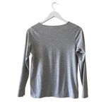 Charter Club Intimates Gray V-Neck Long Sleeves Cozy Cotton Pajama SZ XS # 1371 Photo 1