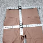 Betabrand  Medium Short Petite Tan Power Down Pants Skinny Yoga Gym Brown Pull On Photo 5