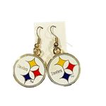 NFL Pittsburgh Steelers Team Earrings Logo Y2K Photo 1