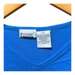 Vintage Blue Floral Embroidered T Photo 2