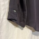 Calypso St. Barth  100% Silk Long Sleeve Collared Button Down Blouse Photo 5