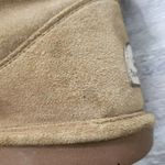 BEARPAW Emma Short 8" Hickory Brown Suede Sheepskin Pull On Boots Womens Size 10 Photo 8