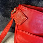 Giani Bernini  Red Leather Bag Vintage EUC Photo 4