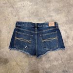 Abercrombie & Fitch Vintage y2k  distressed dark wash micro shorts Photo 4