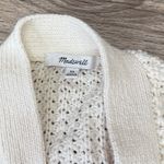 Madewell ‎ Waffle-Knit V-Neck Cardigan size xs Photo 3